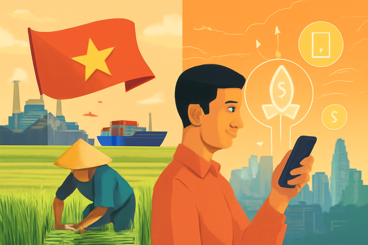 Vietnam’s Economic Transformation: From Agriculture to Industry and Technological Innovation