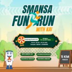 KAI Daop 7 Madiun Hadir Lebih Dekat dalam Event “Smansa Fun Run With KAI” di Kota Jombang