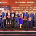 Rotary Club of New Manila East Becomes First Rotary Club to Win an Anvil Award for a Coffee Table Book Publication