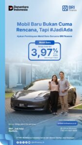 Wujudkan Rencana Memiliki Mobil Baru,  BRI Finance Tawarkan KKB Ringan dan Fleksibel