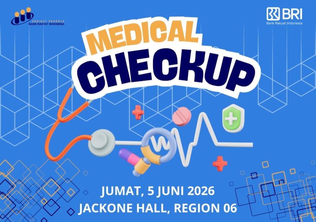 SP BRI Region 6 Gelar MCU untuk 100 Pekerja dalam Rangkaian HUT SP BRI