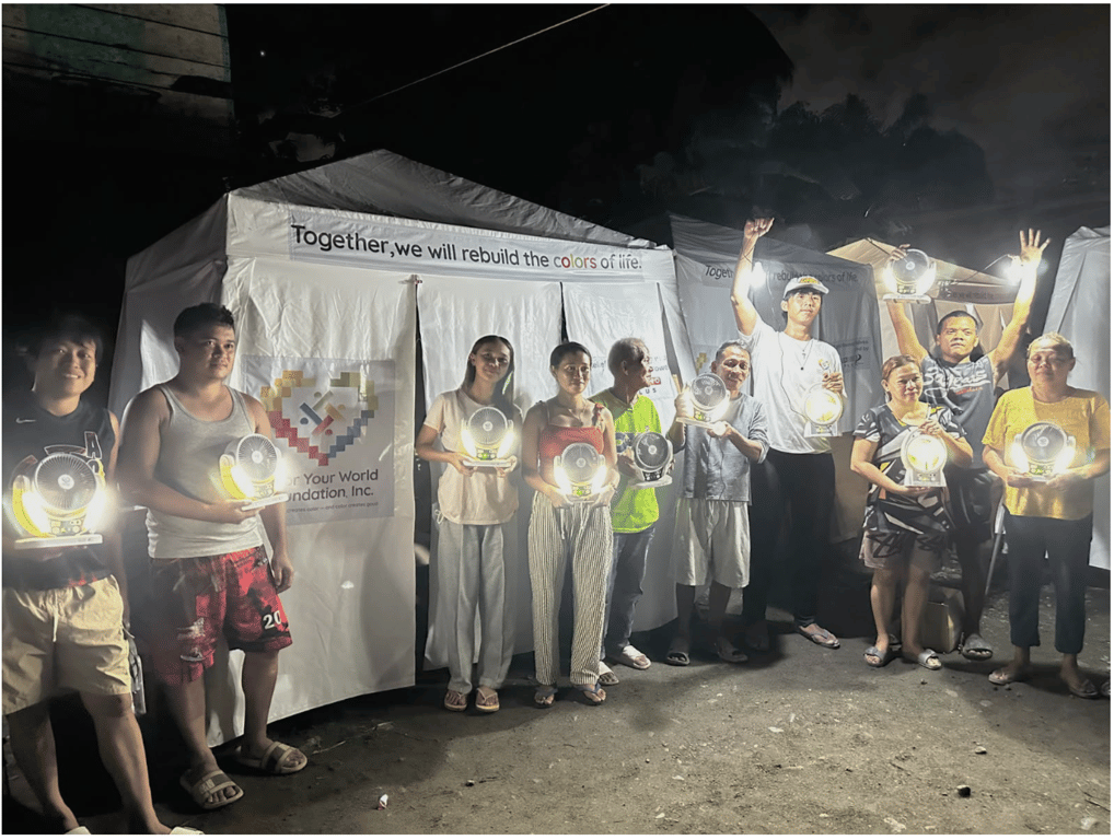 Color Your World Foundation Brings Light of Hope to Quake-Struck Communities in GenSan, Sarangani