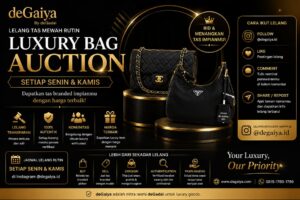 Tak Hanya Jual Beli, Kini Berburu Tas Branded Bisa Lewat Lelang Rutin deGaiya Setiap Senin dan Kamis