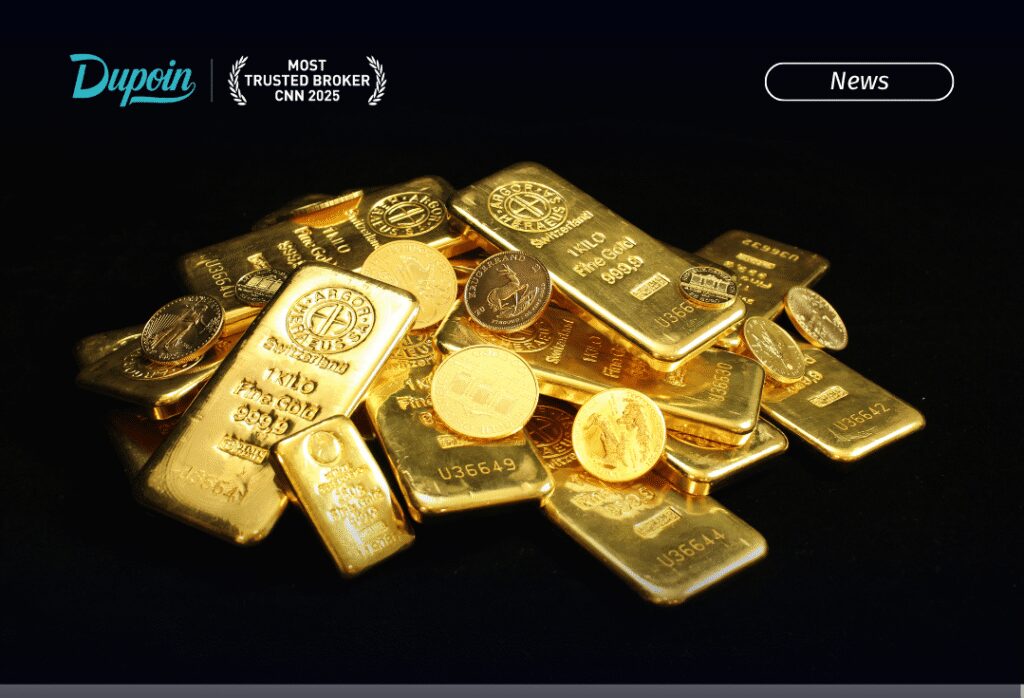 Harga Emas Bergerak Negatif, Sentimen The Fed dan Dolar Jadi Penekan Utama