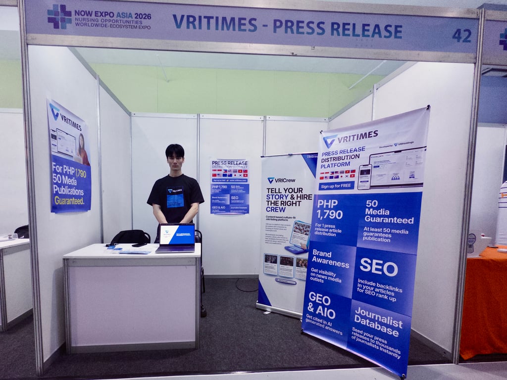 VRITIMES Supports NOW Expo Asia 2026 as Media Partner
