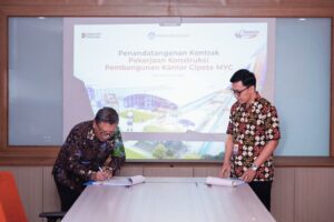 Dipercaya Kemendikdasmen, WSBP Tandatangani Kontrak Pembangunan Gedung Kantor Cipete
