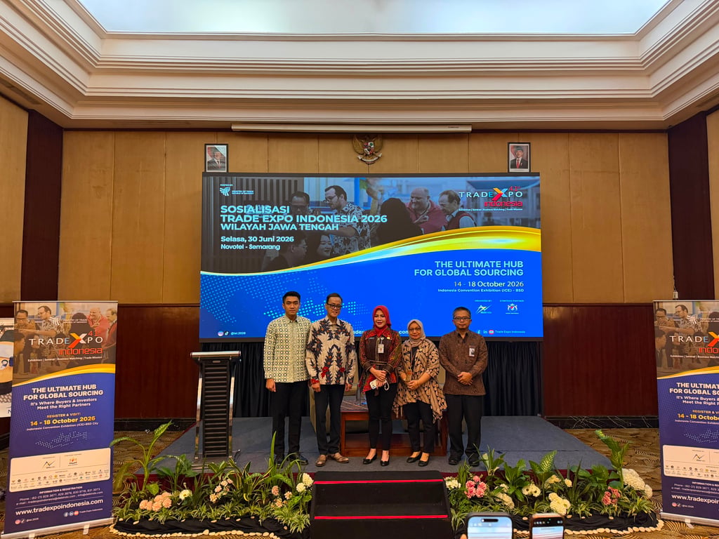 Kementerian Perdagangan Ajak Pelaku Usaha Jawa Tengah Perluas Pasar  Ekspor melalui Trade Expo Indonesia 2026
