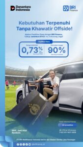 Penuhi Beragam Kebutuhan Tanpa Khawatir Offside, BRI Finance Hadirkan Fasilitas Dana