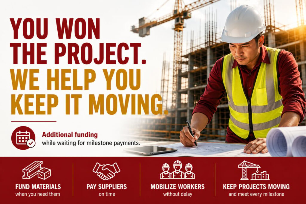 Won the Project but Need Funds to Start? Here’s How Contractors Can Keep Projects Moving with PayNow