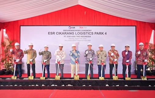 ESR dan INA Perluas Kemitraan untuk  Pengembangan Logistik Baru di Indonesia