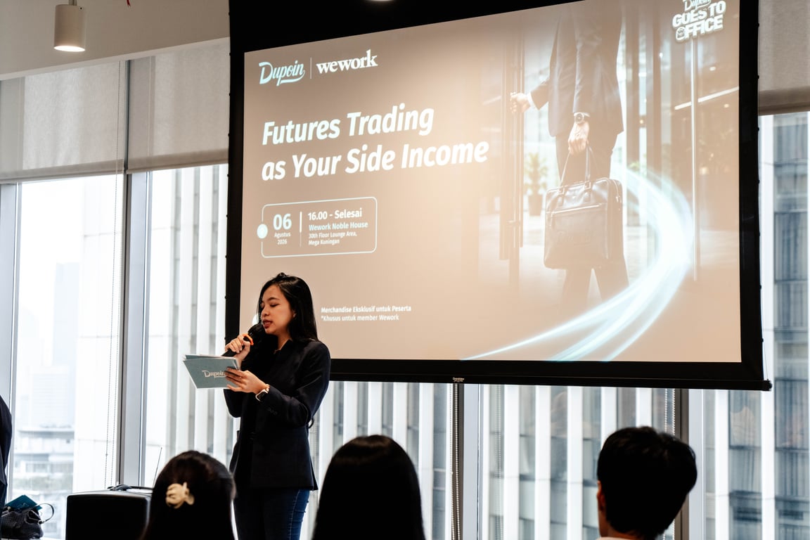 Dupoin Futures Gandeng WeWork Dorong Pekerja Swasta Kenali Peluang Side Income Melalui Futures Trading