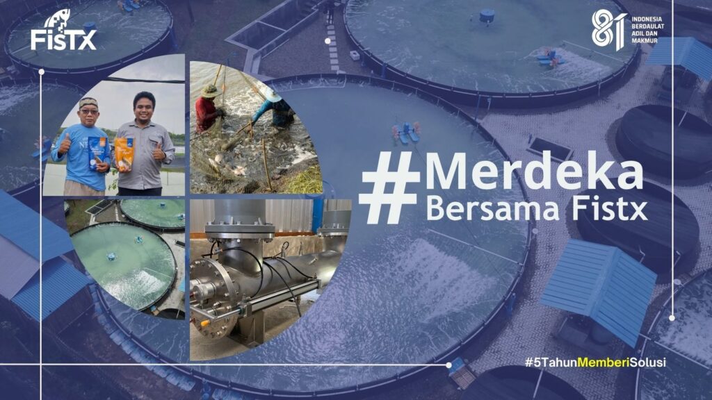 Bertepatan HUT ke-81 RI, FisTx Kenalkan Solusi Teknologi Terlengkap, Jadikan Tambak Merdeka Dari Masalah Klasik