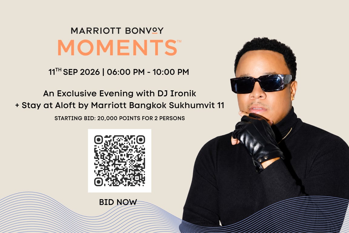 Aloft by Marriott Bangkok Sukhumvit 11 Presents First Marriott Bonvoy Moment With an Unforgettable Night of Music and Stay Experience