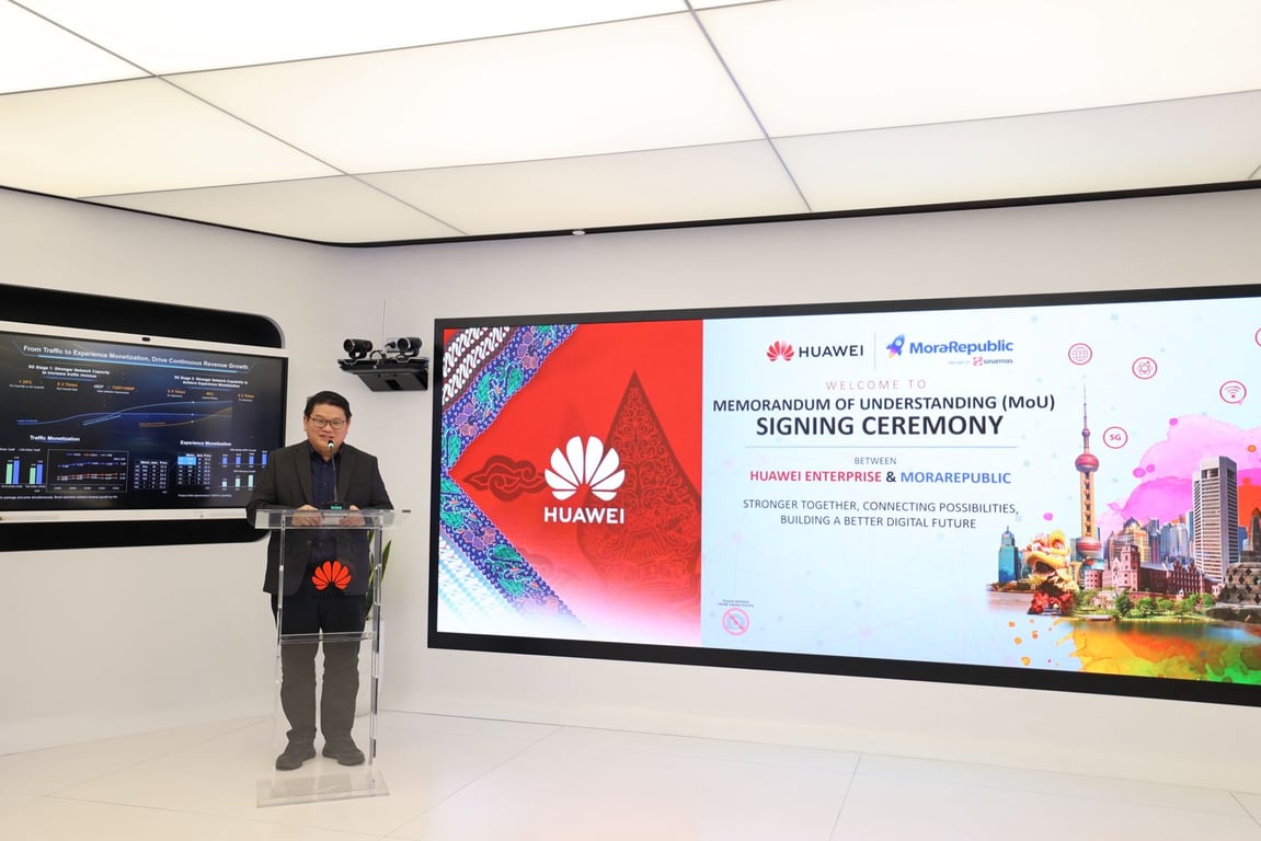 MoraRepublic dan Huawei Indonesia Jalin Kemitraan Strategis untuk Percepat Transformasi Digital Sektor Enterprise