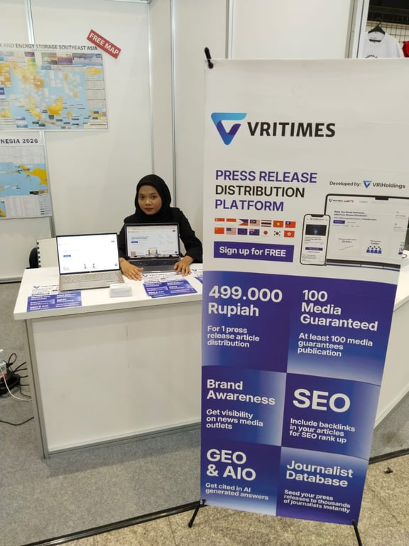 VRITIMES Perkuat Visibilitas Sektor Energi Terbarukan di IIGCE 2026