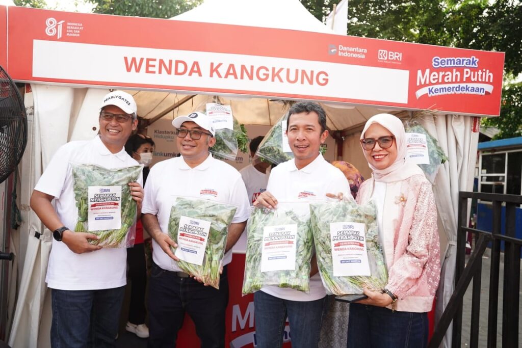 UMKM Binaan BRI Region 6 Antusias Ramaikan Festival Semarak Merah Putih di Pasar Malaka Rorotan