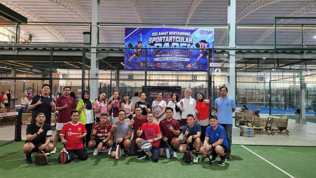 Sukses Digelar, Sportartcular BRI Region 6 Cabang Padel Hadirkan Semangat Sportivitas dan Kebersamaan