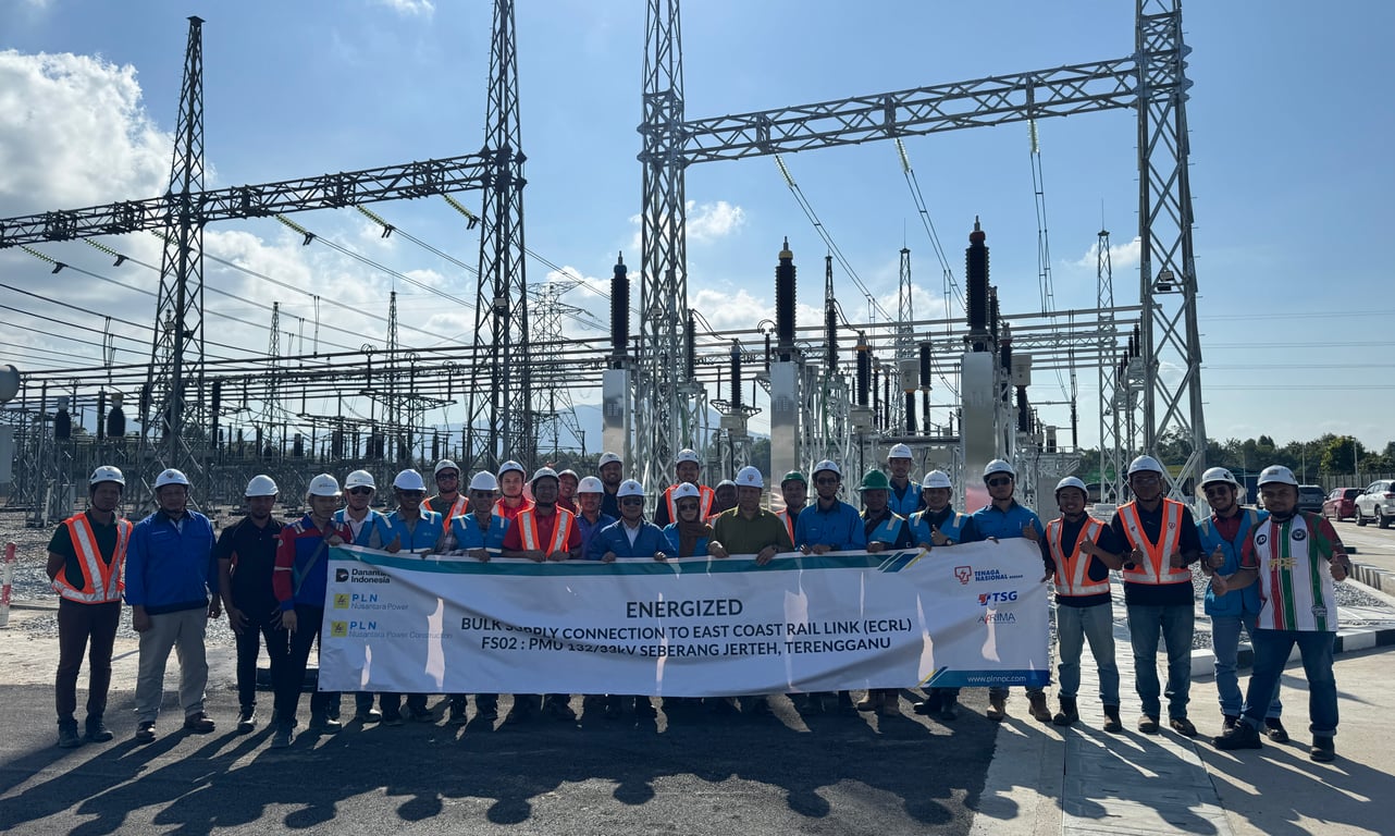 UGC ECRL FS 02 Terpanjang di Malaysia, PLN NPC Raih Rating Bintang 5