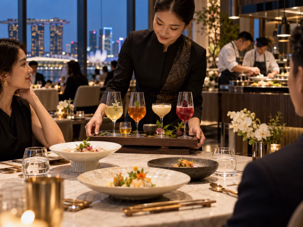 The Sober Curious Revolution: How Singapore’s Fine Dining Scene Is Redefining Beverage Pairings