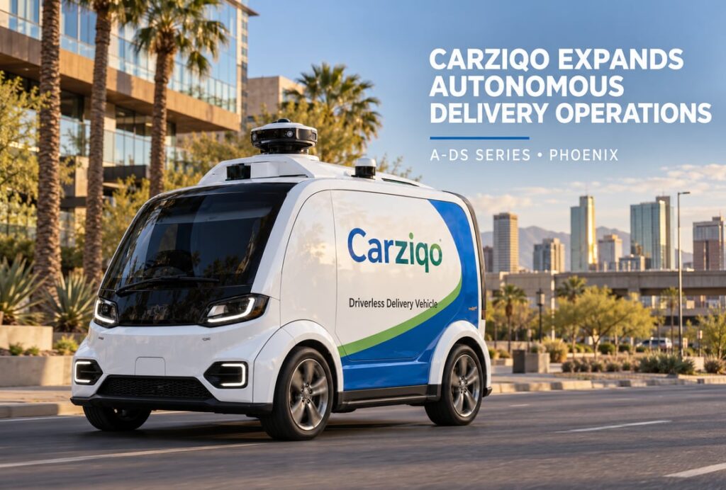 Carziqo Expands Autonomous Delivery Operations With A-DS Series Rollout in Phoenix