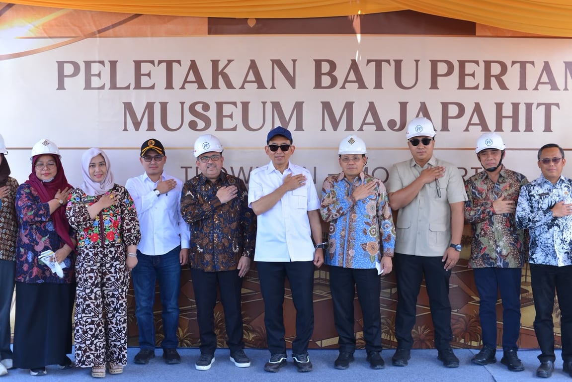 PTPP Mulai Pembangunan Museum Majapahit, Usung Konsep Ramah  Lingkungan dan Berkelanjutan
