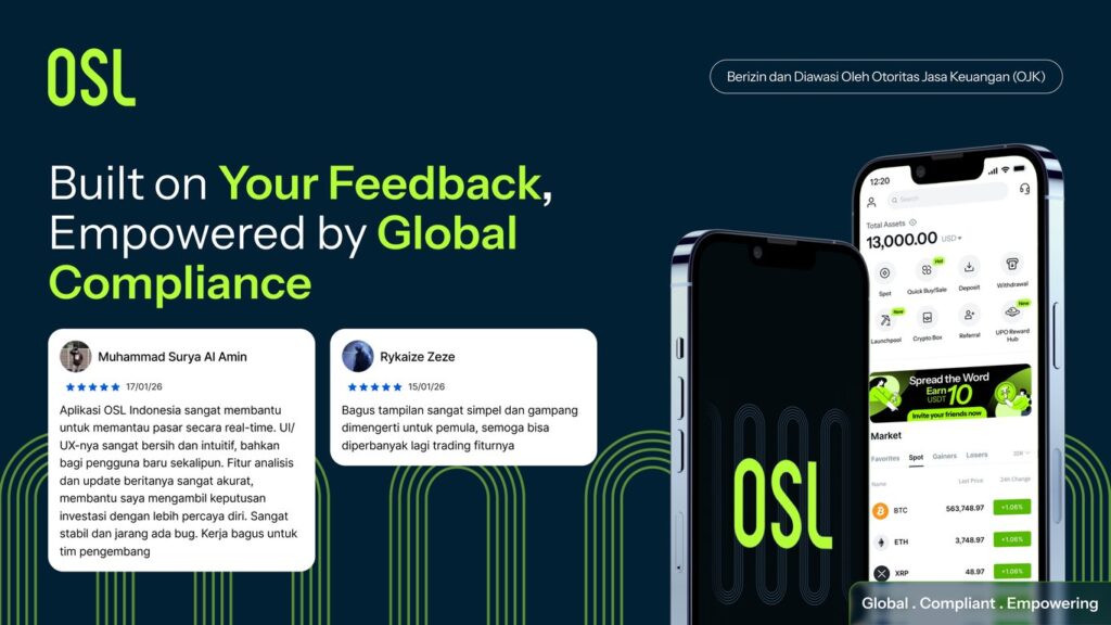 OSL Indonesia Perkuat Fokus pada Kebutuhan Investor, di Tengah Volatilitas Global dan Industri Kripto yang Kian Matang