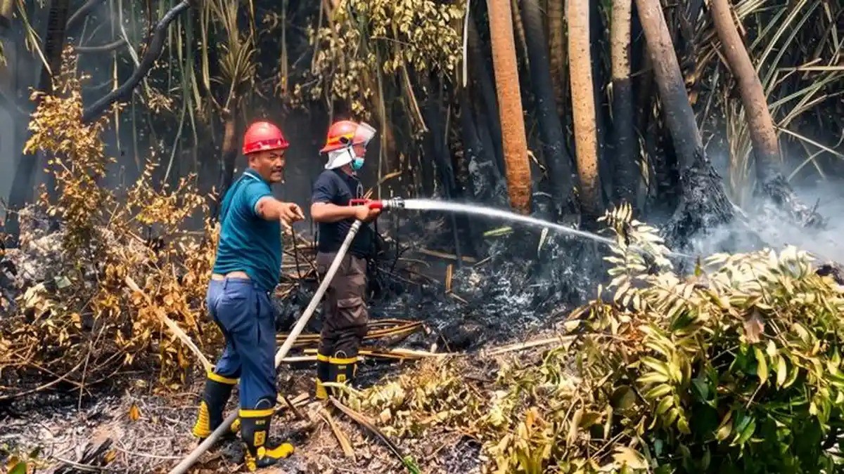 Antisipasi Karhutla, Holding perkebunan Nusantara melalui PTPN IV PalmCo Perkuat Deteksi Dini dan Patroli di Sumatera-Kalimantan