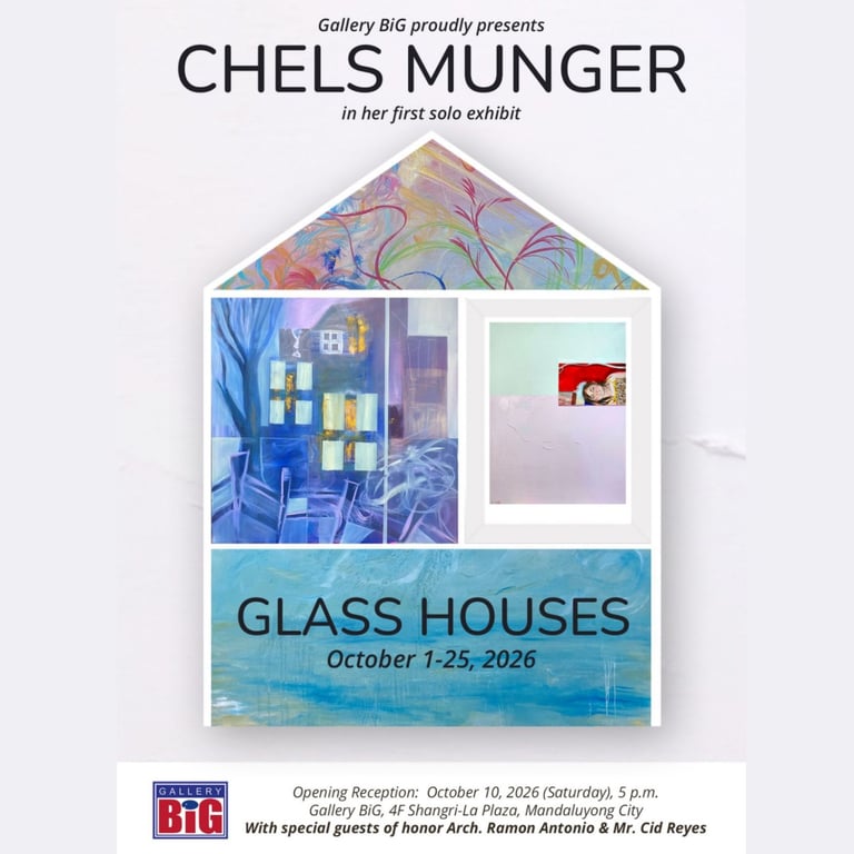 No Room for Nonchalance in Fil-Am Visual Artist Chels Munger’s First Solo Exhibition, “Glass Houses”