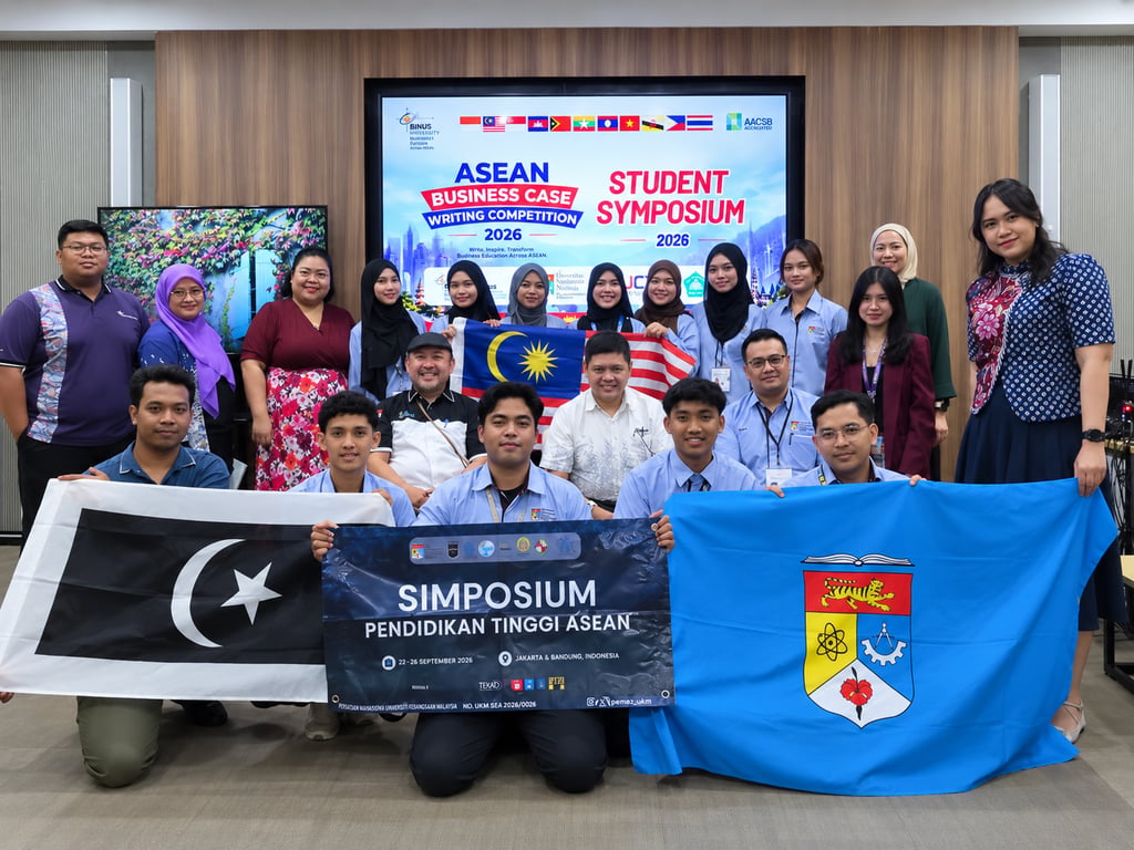 Faculty of Digital Communication and Hotel & Tourism BINUS UNIVERSITY Perluas Pengalaman Global Mahasiswa melalui ASEAN Symposium on Higher Education 2026