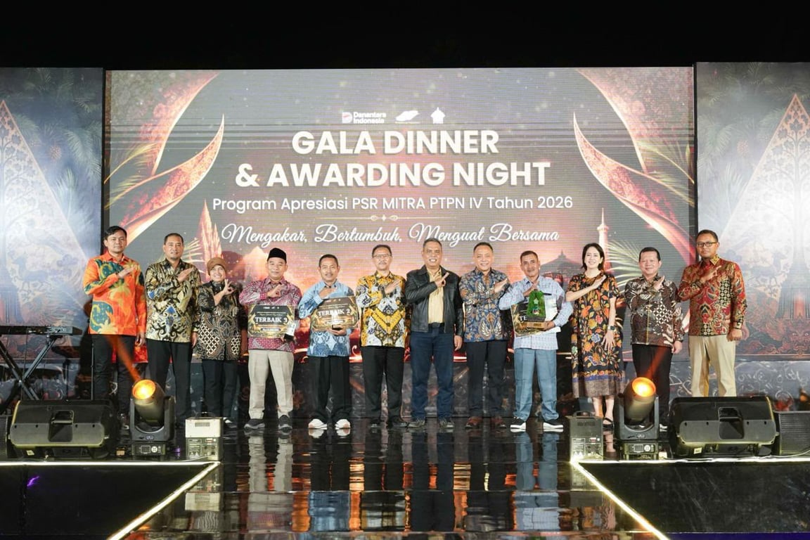 PTPN Group melalui PTPN IV PalmCo Perkuat Kemitraan Strategis dengan Petani melalui PSR Awards 2026