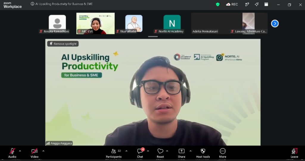 AI Mulai Jadi Bagian dari Workflow Bisnis, Telkom AI Center Malang Perkuat  Kapabilitas Digital Pelaku Usaha