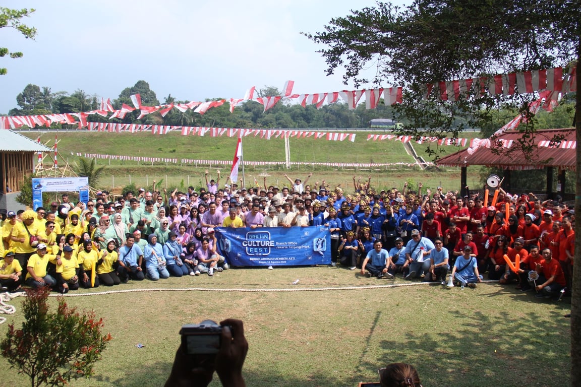 BRI BO Tanjung Priok Gelar BRILiaN Culture Festival di Bogor, Perkuat Implementasi Budaya Kerja