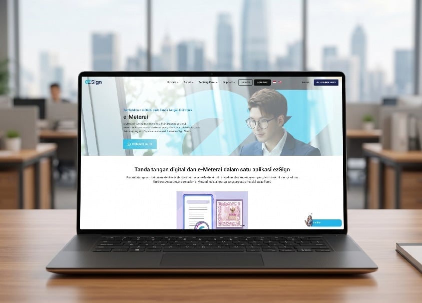 Pilih Akun Individu atau Korporat untuk Pembelian e-Meterai ezSign