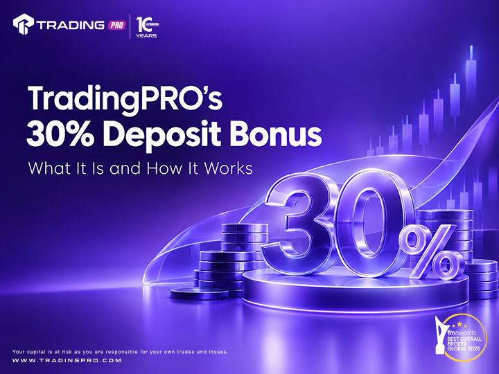 TradingPRO’s 30% Deposit Bonus – What It Is and How It Works