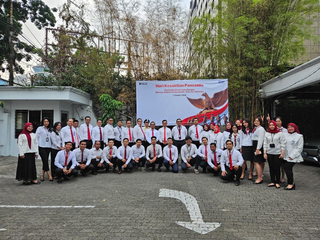 BRI BO Kemayoran Peringati Hari Kesaktian Pancasila dengan Khidmat dan Penuh Semangat Kebangsaan