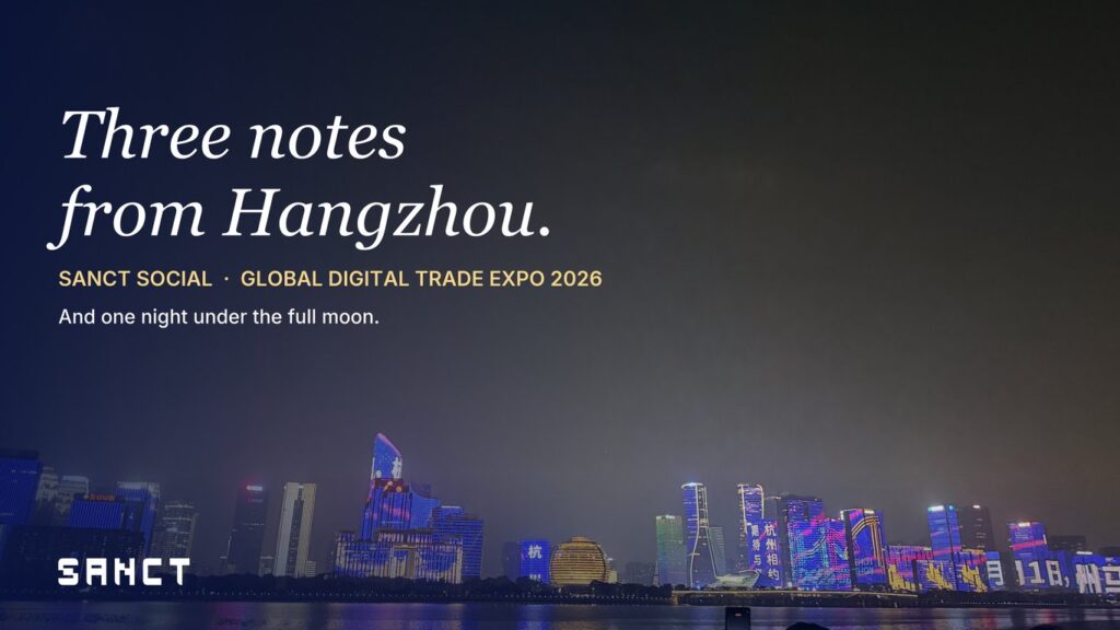 Three notes from Hangzhou: Sanct Social founder on how China backs its start-ups, one task per city, and a whole city out to see the moon