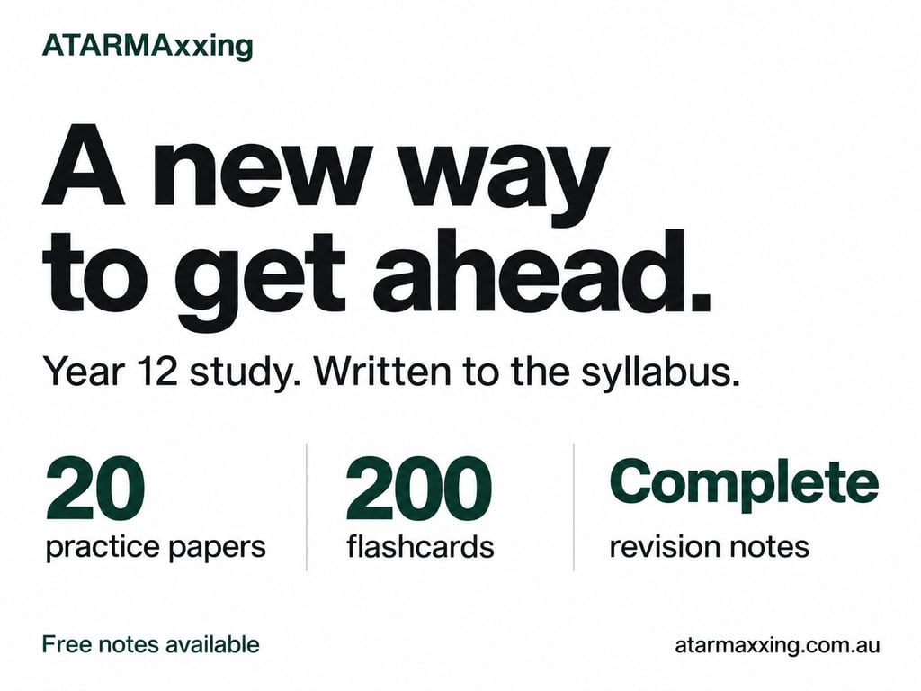 ATARMAxxing gives Year 12 students a new way to get ahead