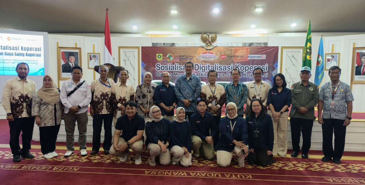 Metranet Perkuat Ekosistem Digital Koperasi di Kabupaten Bogor melalui KoperasiGO