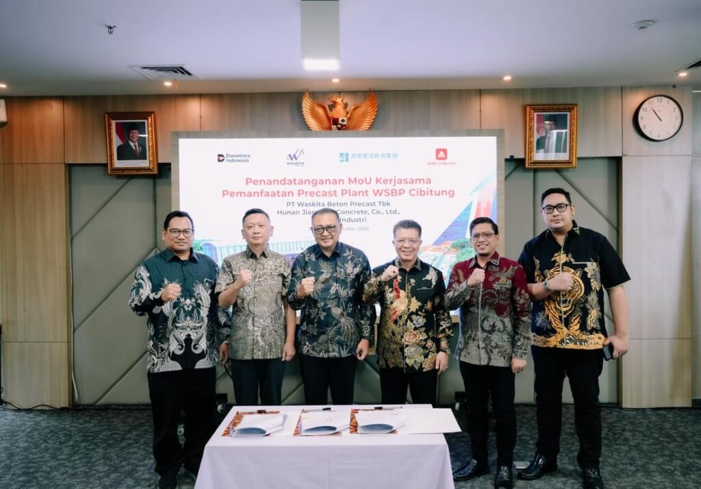 Waskita Beton Precast Optimalkan Aset melalui Kerja Sama Pemanfaatan Precast Plant WSBP Cibitung