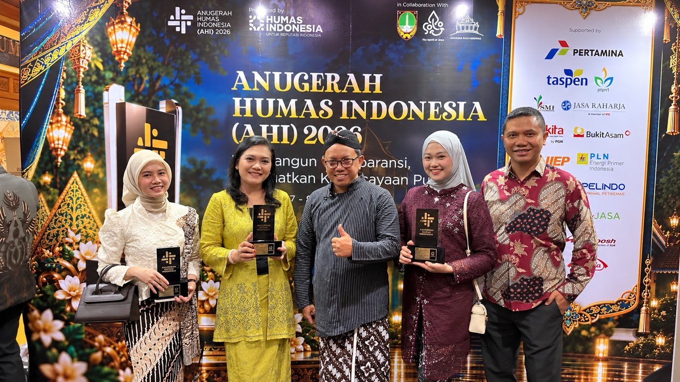 Makin Dekat dengan Publik, WIKA Beton Raih 3 Penghargaan Anugerah Humas Indonesia 2026