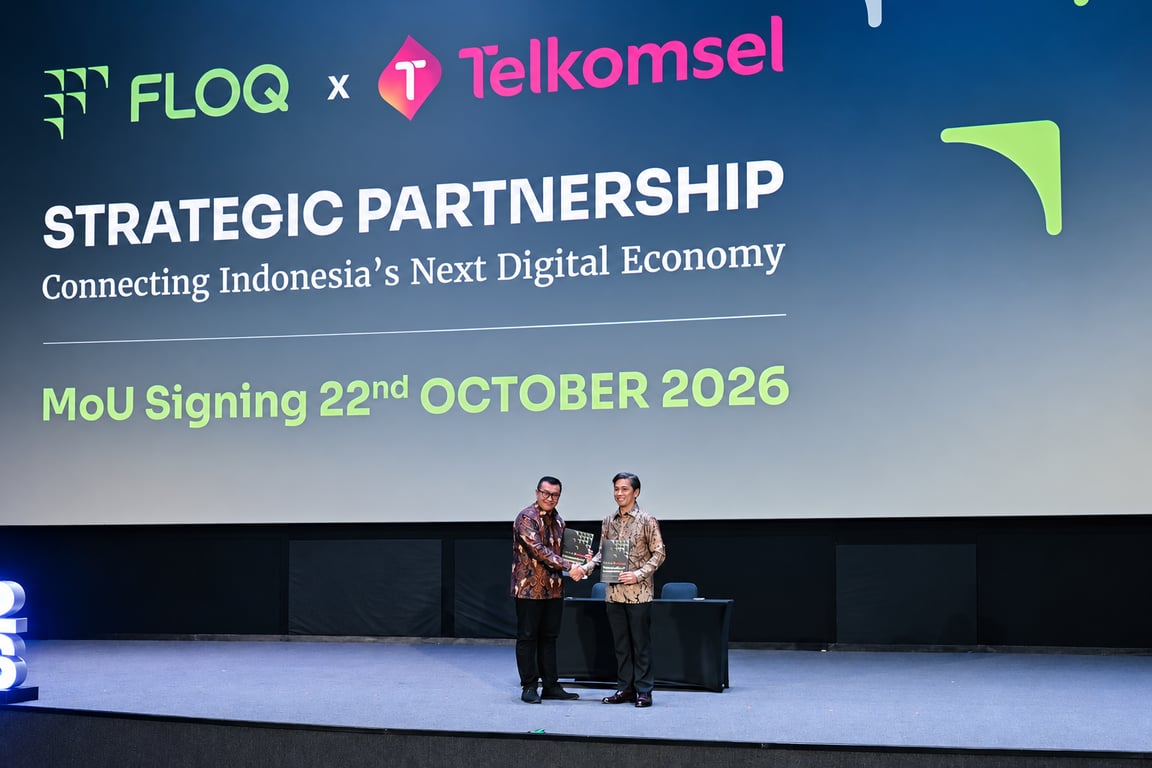 FLOQ dan Telkomsel Jajaki Perluasan Akses Aset Digital