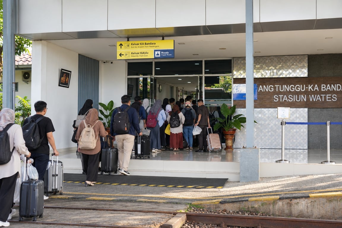 Selama Dilayani PT Railink, KAI Bandara dari Stasiun Wates Layani 948.336 Penumpang