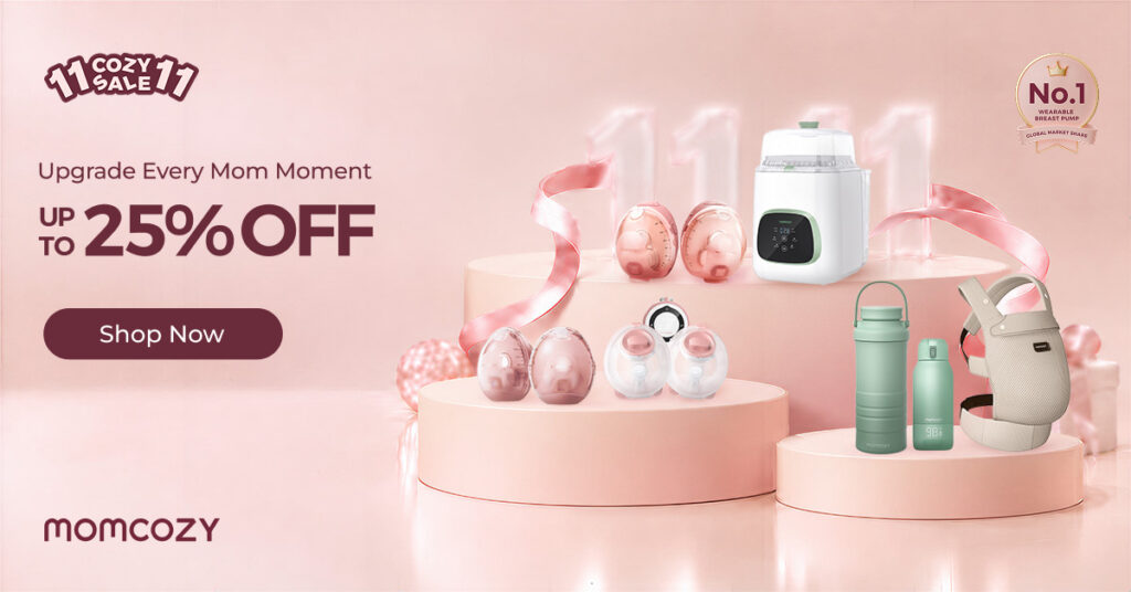 Momcozy Celebrates 11.11 with a Focus on Making Every Mom Moment Better