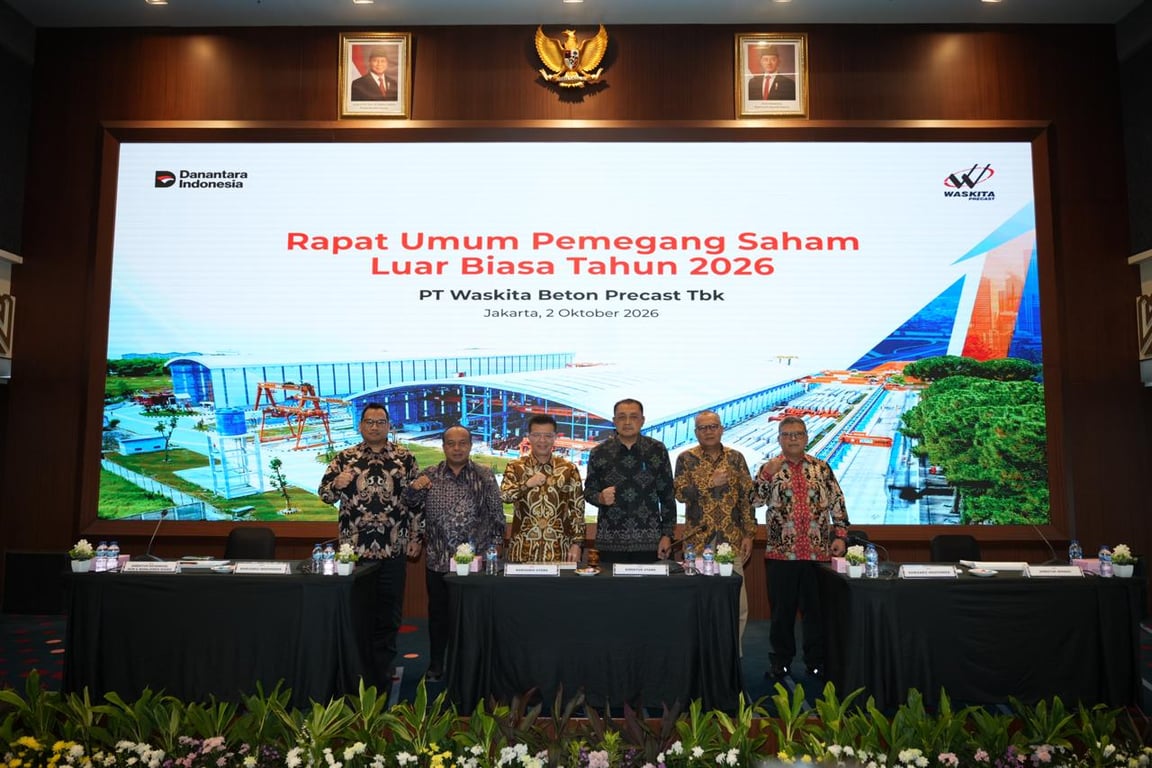 RUPSLB 2026 Waskita Beton Precast, Setujui Delegasi Kewenangan Persetujuan RJPP dan RKAP