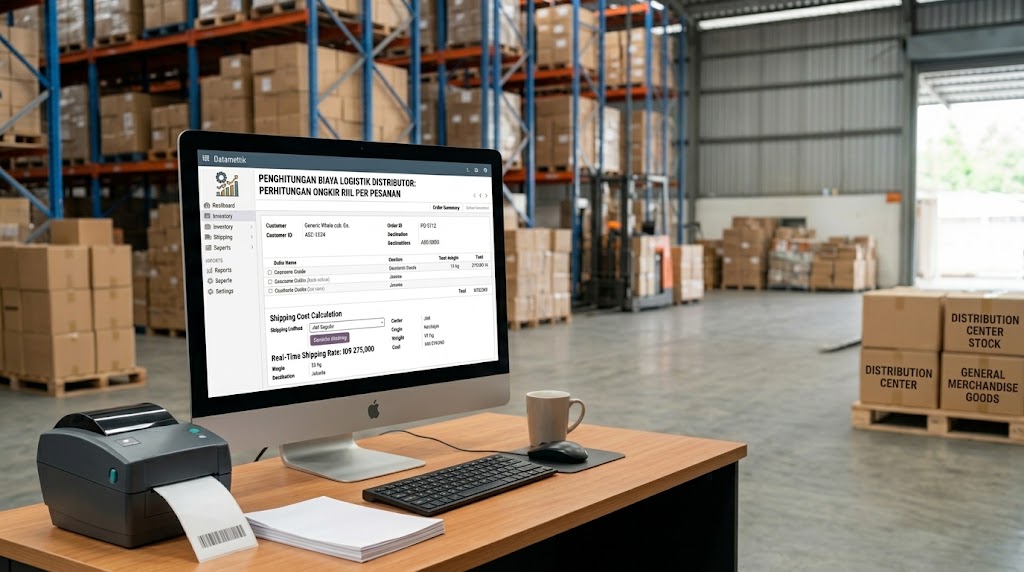 Biaya Logistik Distributor: Hitung Ongkir Riil per Order di Odoo